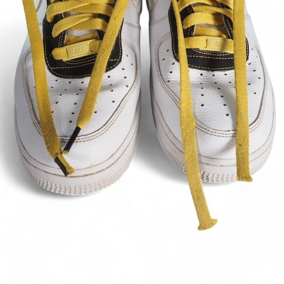 Nike Air Force 1 '07 LV8 'Gold Links Zebra Print' Sneakers DH5284-100 Men's 11.5 - Picture 13 of 13